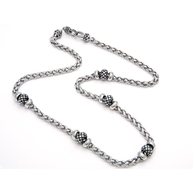 Silver Necklace (17
