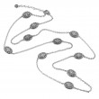 Silver Diamond Necklace (36