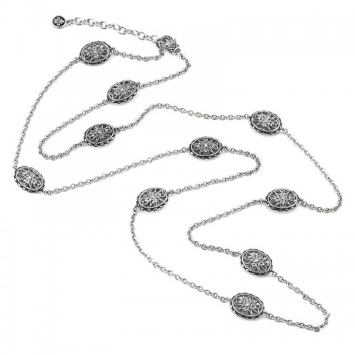 Silver Diamond Necklace (36