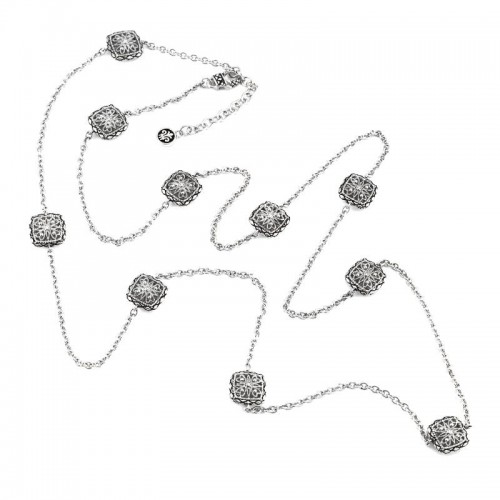 Silver Diamond Necklace (36