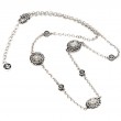 Silver Diamond  Necklace (18