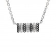 Silver Diamond Necklace