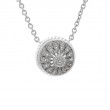Silver Diamond Necklace
