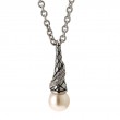 Silver Pearl Necklace