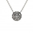 Silver Diamond Necklace