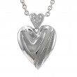 Silver Diamond Necklace