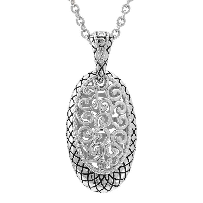 Silver Necklace (17