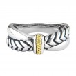 18K/Silver Ring