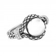 Silver Diamond Ring