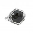 Silver Onxy Ring
