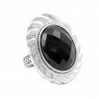 Silver Onyx Ring