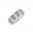 Silver Diamond Ring