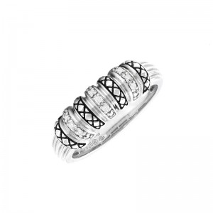Silver Diamond Ring