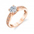 Antique Style Engagement Ring Setting - Vondelle