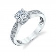 Antique Style Engagement Ring Setting - Vondelle