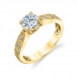 Antique Style Engagement Ring Setting - Vondelle