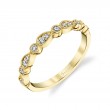 Diamond Stackable Wedding Band - Brynna