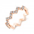 Unique Modern Diamond Ring