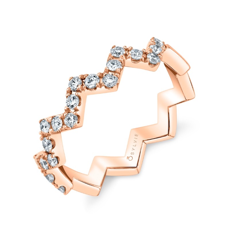 Unique Modern Diamond Ring
