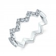 Unique Modern Diamond Ring