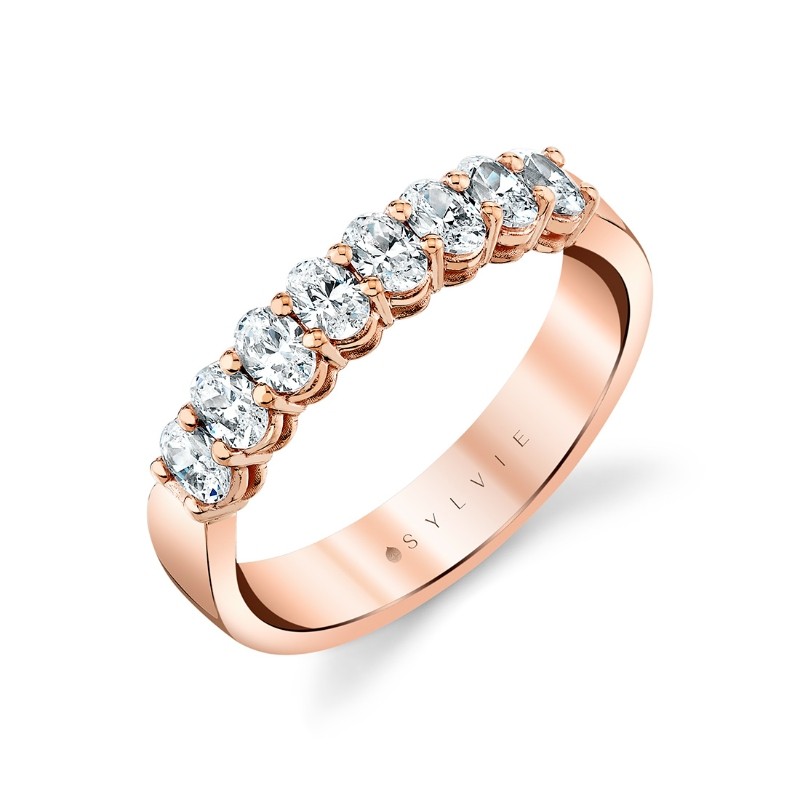 Oval Shaped Wedding Ring - 0.75 CT