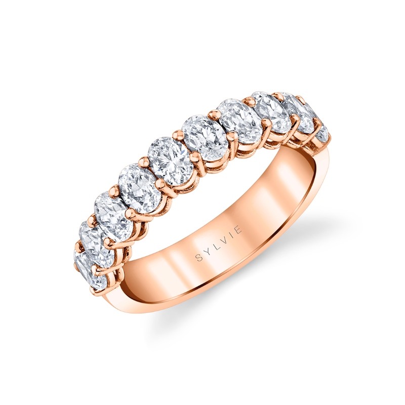 Oval Shaped Wedding Ring - 1.65 CT