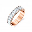Emerald Cut Wedding Ring - 3.0 CT