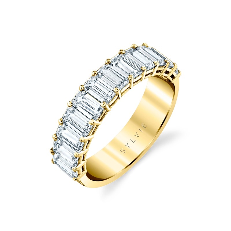 Emerald Cut Wedding Ring - 3.0 CT