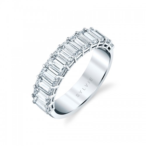 Emerald Cut Wedding Ring - 3.0 CT