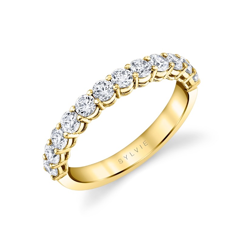 Round Shaped Wedding Ring- 0.85 CT