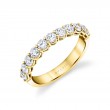 Round Shaped Wedding Ring - 1.0 CT