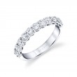 Round Shaped Wedding Ring - 1.0 CT