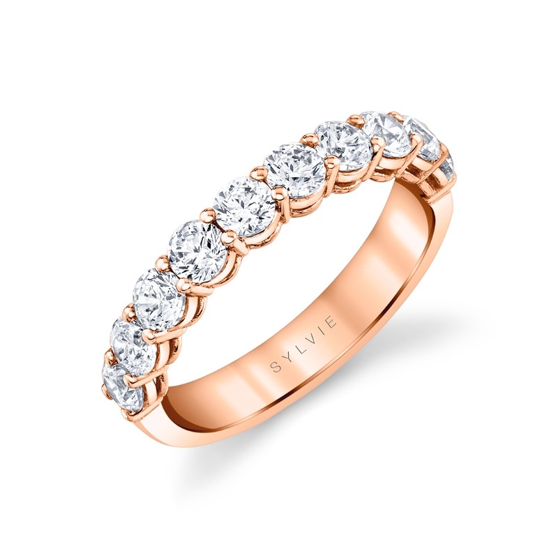 Round Shaped Wedding Ring - 1.20 CT