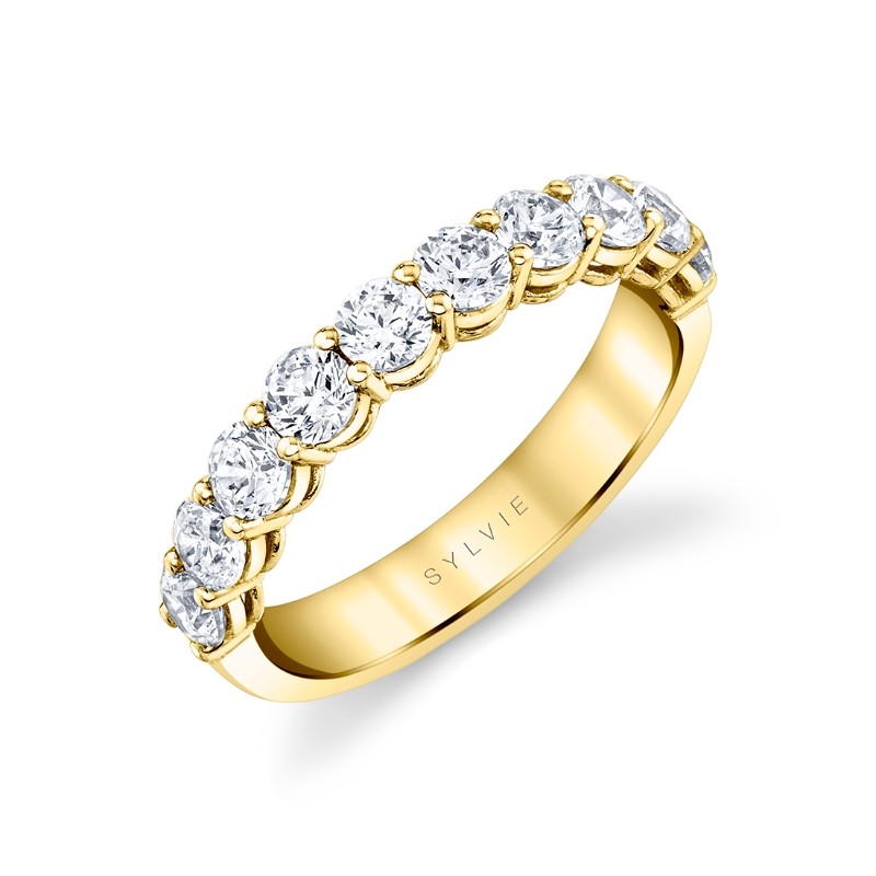 Round Shaped Wedding Ring - 1.20 CT