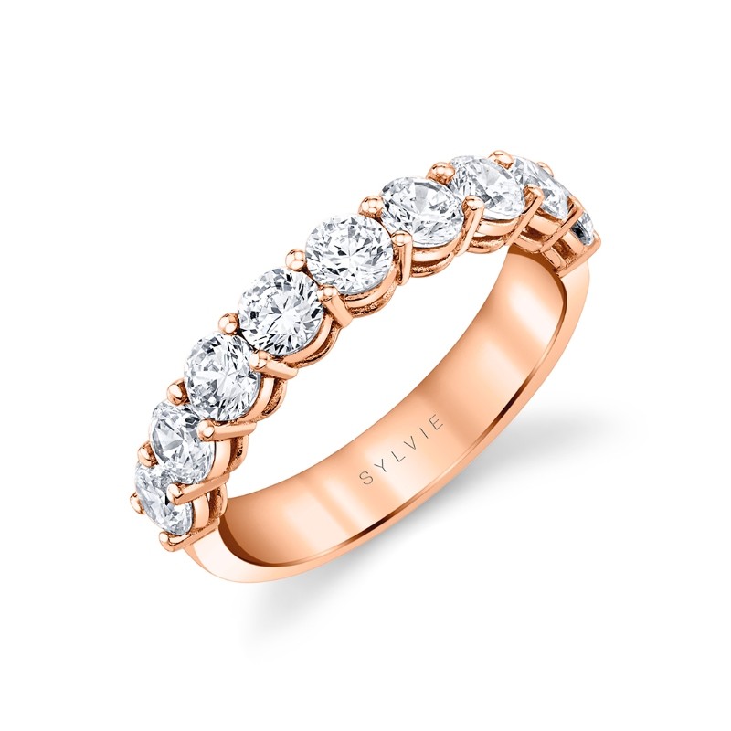 Round Shaped Wedding Ring - 1.35 CT
