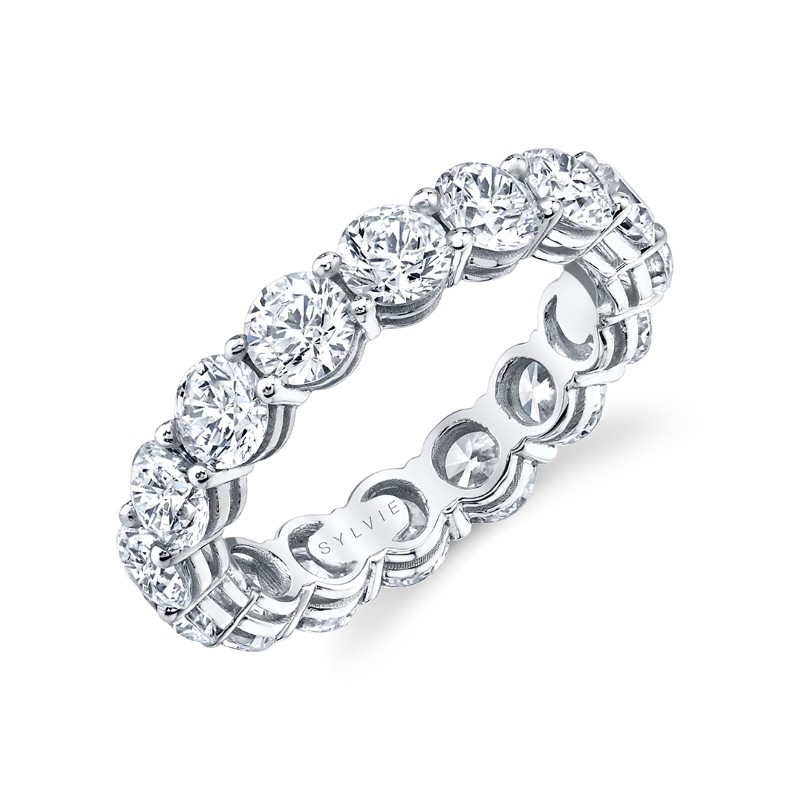 Round Diamond Eternity Band - 4.0 CT