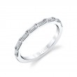 Sleek Baguette Wedding Band