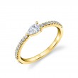 Pear Shaped Classic Wedding Band