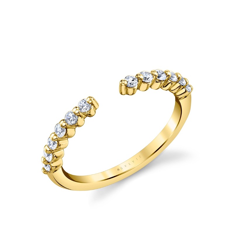Modern Open Wedding Band