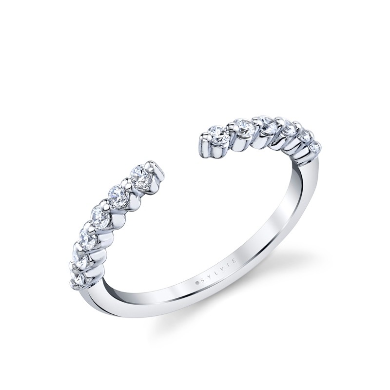 Modern Open Wedding Band