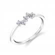 Round Cluster Wedding Ring