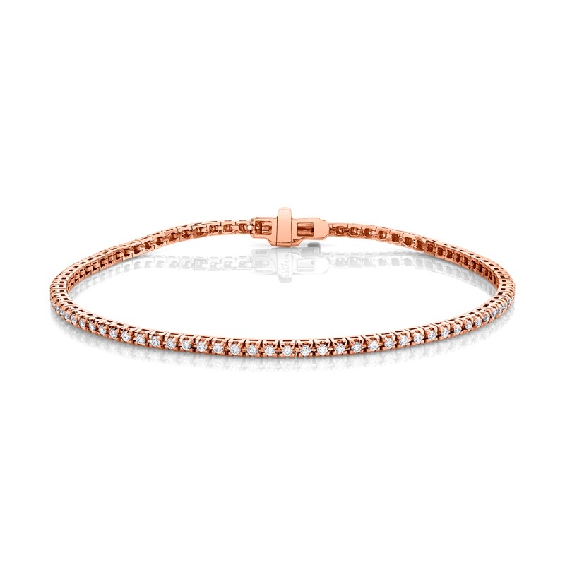 Petite Diamond Clasp Bracelet 1.00 CT