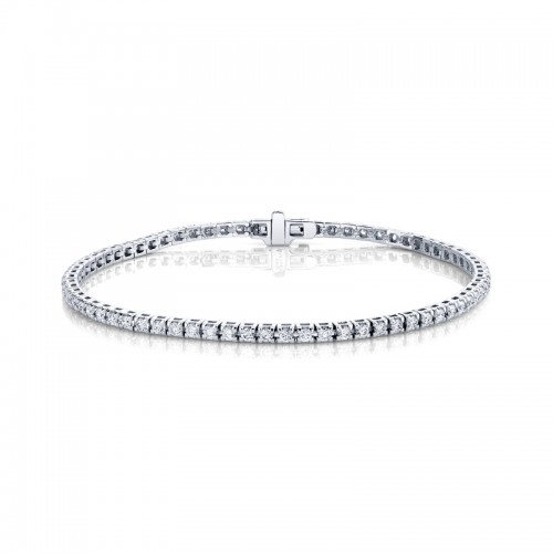 Petite Diamond Clasp Bracelet 4.00 CT