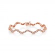 Curved Diamond Bracelet