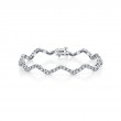 Curved Diamond Bracelet