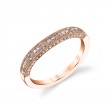 Modern Vintage Wedding Band - Barbara