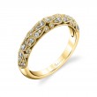 Modern Vintage Milgrain Wedding Ring - Louise