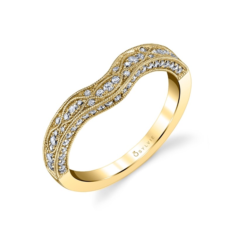 Modern Vintage Wedding Ring - Karoline