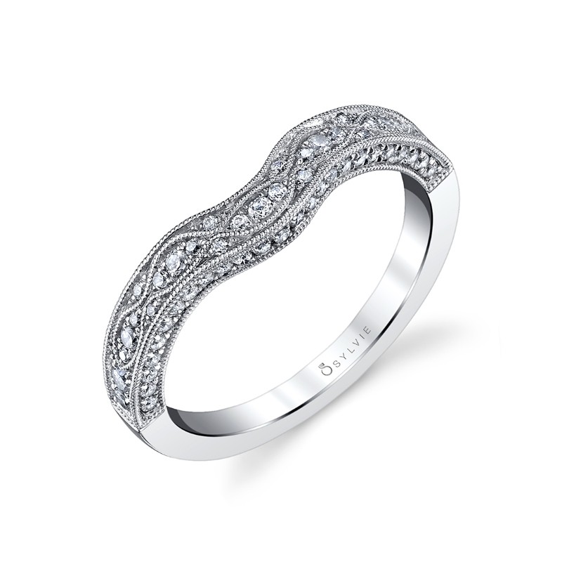 Modern Vintage Wedding Ring - Karoline