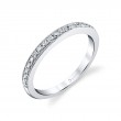 Modern Vintage Wedding Band - Francesca